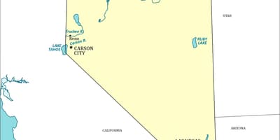 ਨਕਸ਼ਾ ਦੇ ਲਾਸ ਵੇਗਾਸ, Nevada