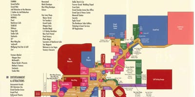 ਨਕਸ਼ਾ ਦੇ MGM grand ਲਾਸ ਵੇਗਾਸ